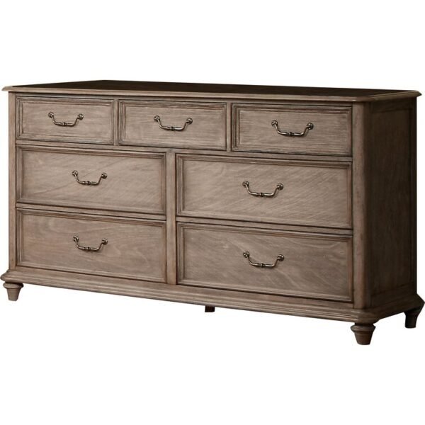 Diane 7 Drawer 66'' W Dresser with Mirror - Image 2