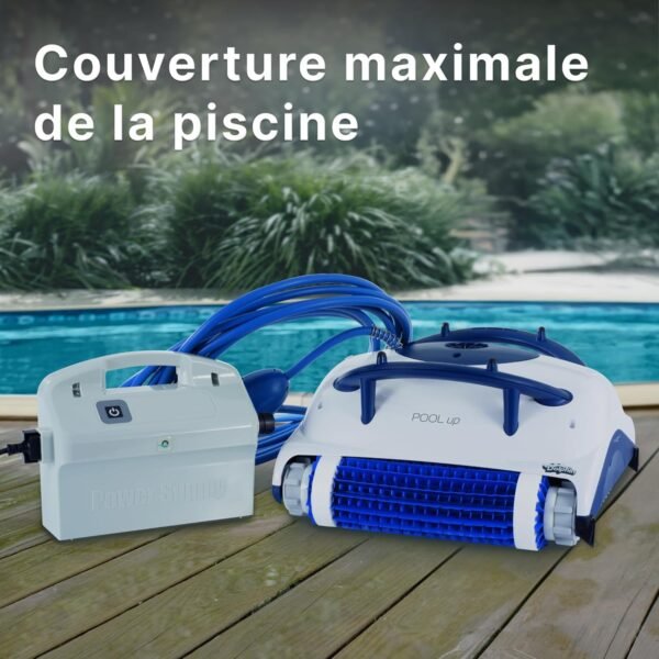 Dolphin Pool UP Robot Electric Pool Cleaner - Wall Cleaning, Above Ground Pools up to 8 meters in Length - Image 3