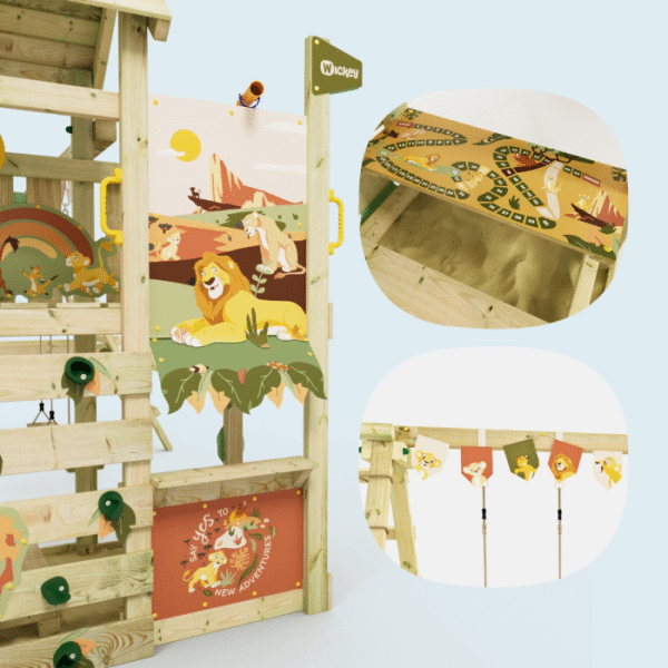 Disney's The Lion King Story climbing frame by Wickey - Image 7