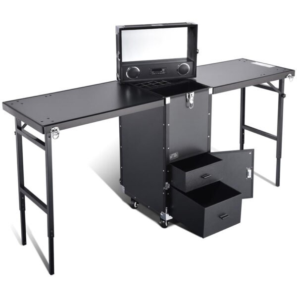 Byootique Double Makeup Hairstylist Nail Table Station - Image 2