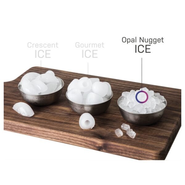 GE Profile Opal 2.0 | Countertop Nugget Ice Maker with side tank | Ice Machine with WiFi Connectivity | Stainless Steel - Image 11