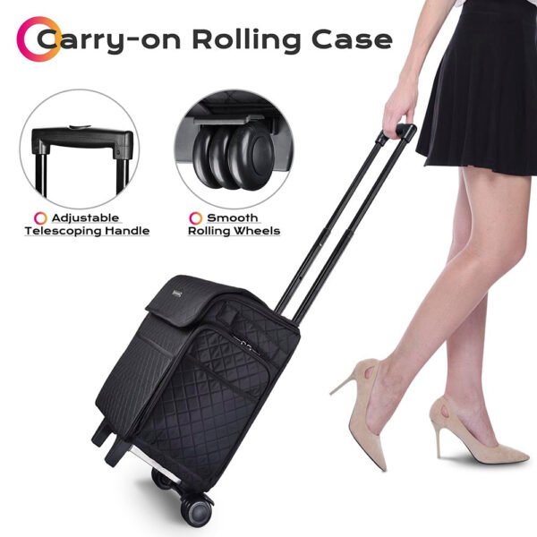 Byootique Rolling Hair Stylist Makeup Artist Hobby Case - Image 9