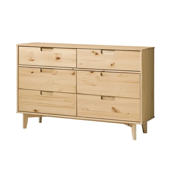 Yarber Groove 6 Drawer Double Dresser - Image 38