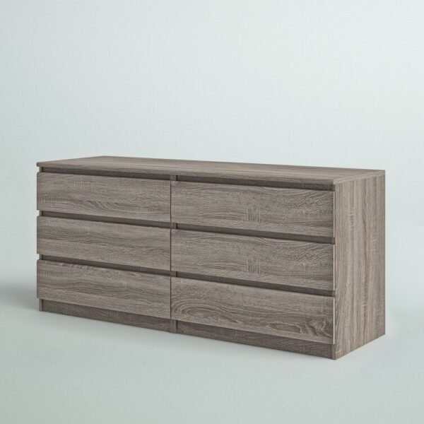 Kepner 6 Drawer 60.5" W Double Dresser - Image 16