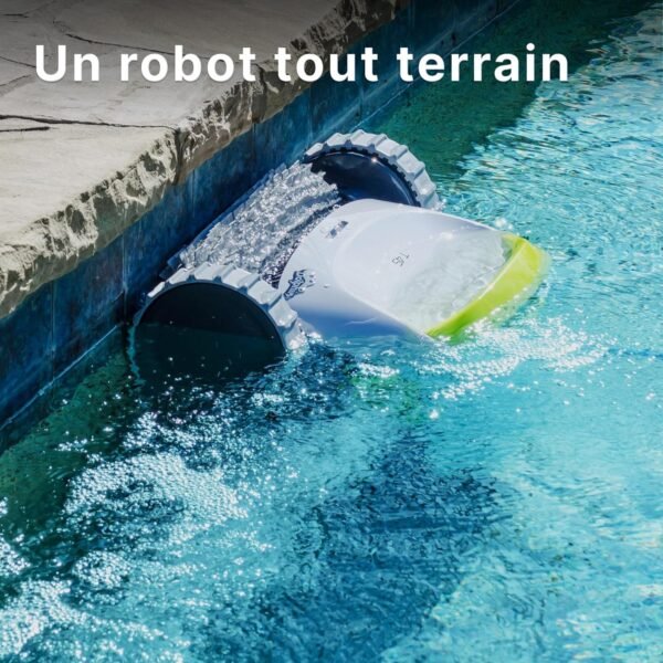 DOLPHIN T45 Electric Pool Cleaner Robot - Wall Cleaning, In-Ground Pool Up to 12 m, 3 Year Warranty - Image 2
