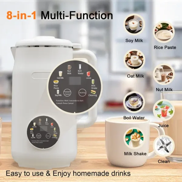 🔥8 in 1 Nut Milk Maker Blender - Image 2