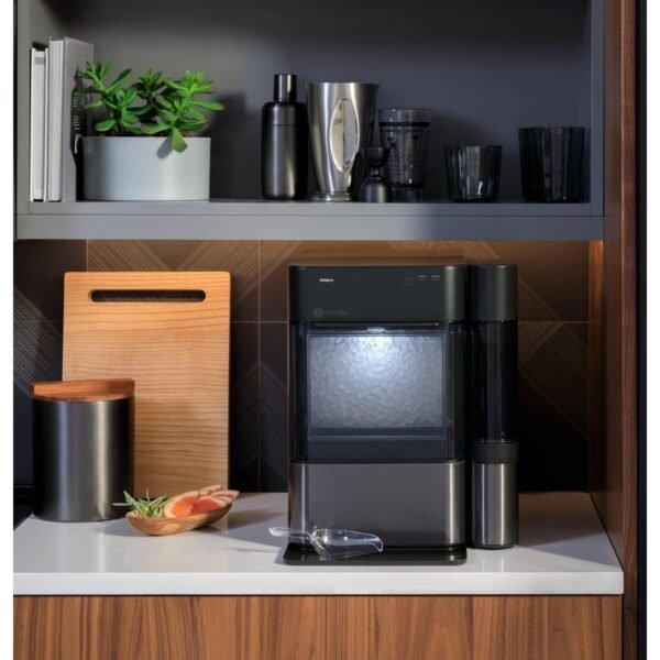 GE Profile Opal 2.0 | Countertop Nugget Ice Maker with side tank | Ice Machine with WiFi Connectivity | Stainless Steel - Image 7