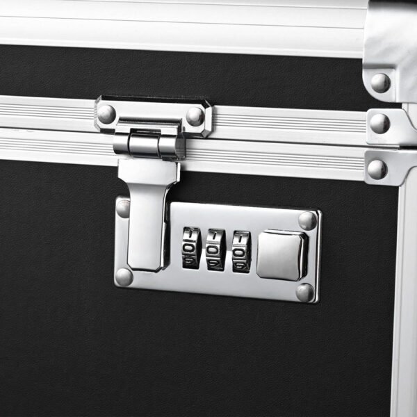 Byootique Rolling Cosmetic Makeup Case w/ 4-DrBlack - Image 6