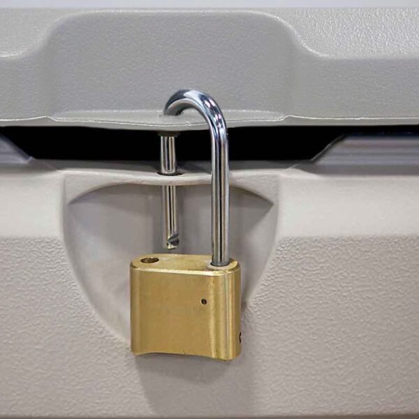 Lifetime 60'' W 130 Gallons Water Resistant Polyethylene Plastic Lockable Deck Box - Image 30