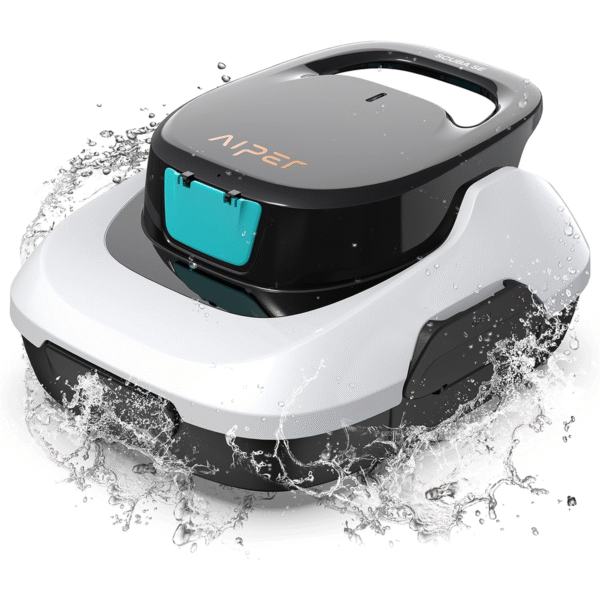 AIPER Scuba SE Robot Pool, Cordless Pool Vacuum, 90 Minutes Cleaning, Automatic Parking Function, Compact and Lightweight Pool Cleaner, Ideal for Above Ground Pools 80㎡ - Image 3