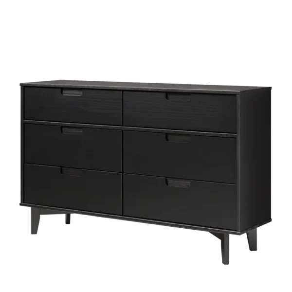 Yarber Groove 6 Drawer Double Dresser - Image 31