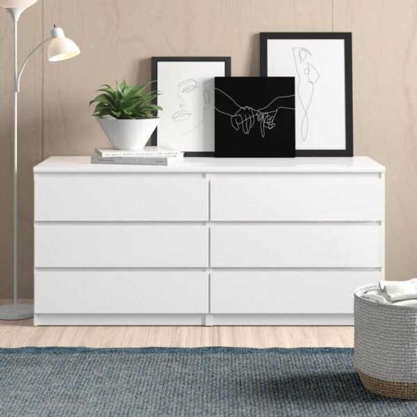 Kepner 6 Drawer 60.5" W Double Dresser - Image 5