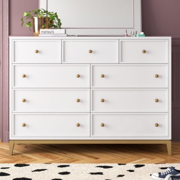 New 9 Drawer 60'' W Double Dresser - Image 2