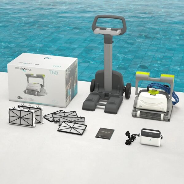 DOLPHIN T60 Electric Pool Cleaner Robot - Wall Cleaning, In-Ground Pool Up to 15 m - Image 6