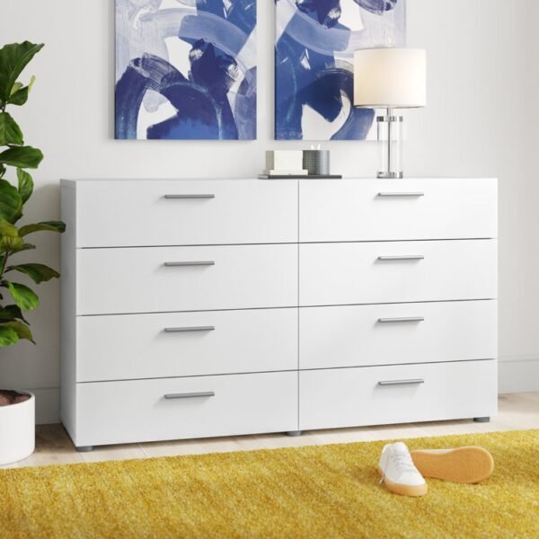 Gianna 8 Drawer 55.12" W Double Dresser - Image 3