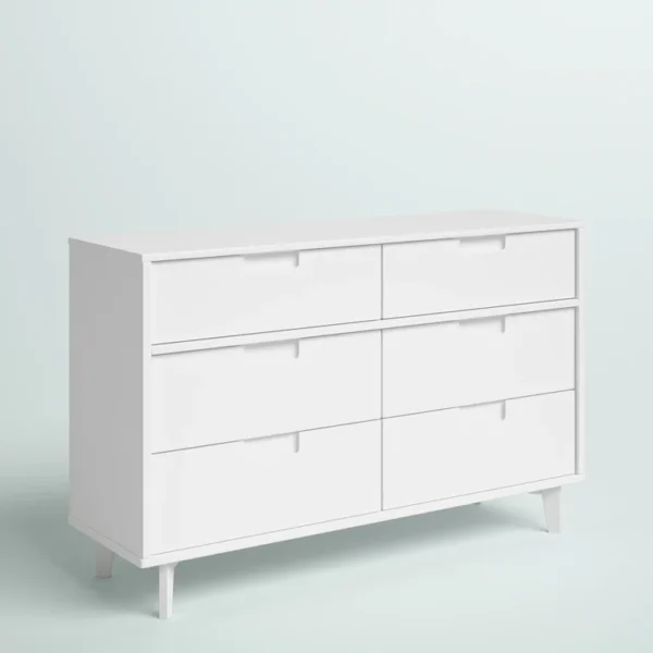 Yarber Groove 6 Drawer Double Dresser - Image 25