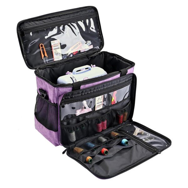 Yescom Rolling Sewing Machine Tote Trolley on Wheels - Image 8