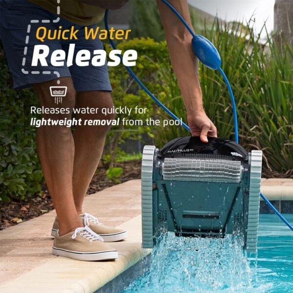 Dolphin Nautilus CC Automatic Robotic Pool Vacuum Cleaner Wall Climbing Scrubber Brush - Image 7