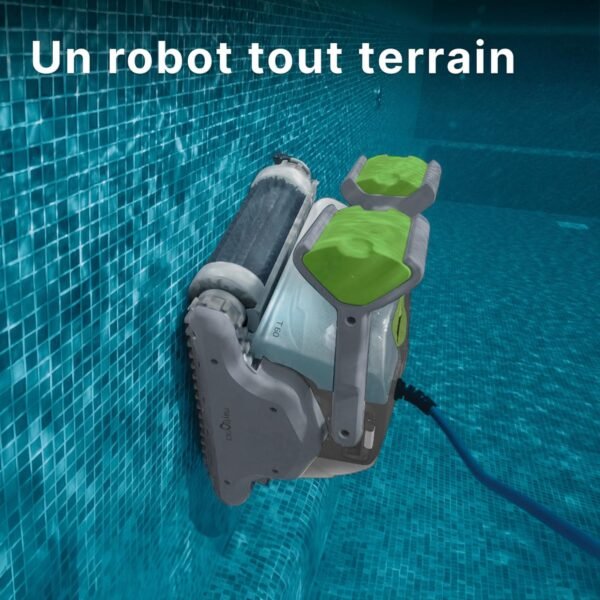 DOLPHIN T60 Electric Pool Cleaner Robot - Wall Cleaning, In-Ground Pool Up to 15 m - Image 2