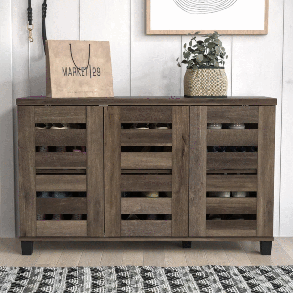Lismore 16 Pair Shoe Storage Cabinet - Image 4