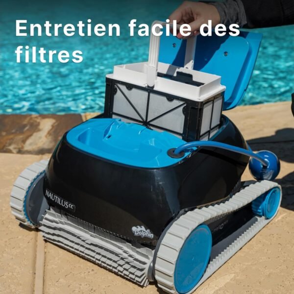 Dolphin Nautilus CC Robot Electric Pool Cleaner - Wall Cleaning, Inground Pool Up to 10 m - Image 5