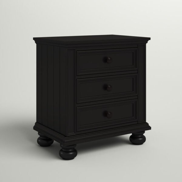 28'' Tall 3 - Drawer Nightstand Set of 2 - Image 9