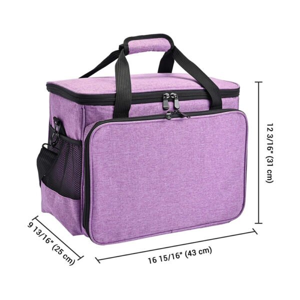 Yescom Rolling Sewing Machine Tote Trolley on Wheels - Image 2