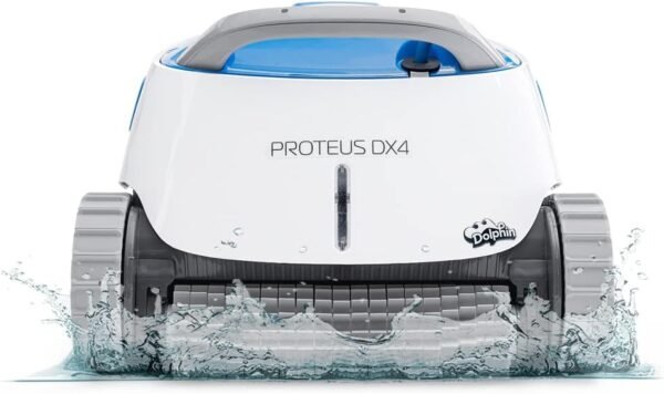 Dolphin Proteus DX4 Automatic Robotic Pool Vacuum Cleaner, Wall Climbing, Waterline Scrubber Brush, Ideal for In-Ground Pool up to 50 FT in Length - Image 2