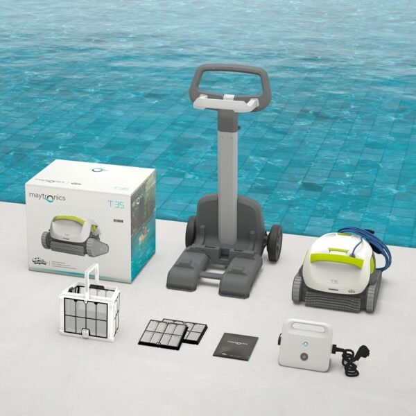 DOLPHIN T35 Electric Pool Cleaner Robot - Wall cleaning, in-ground pool up to 12 m - Image 6