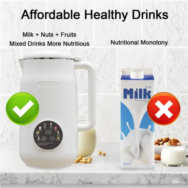 🔥8 in 1 Nut Milk Maker Blender - Image 7