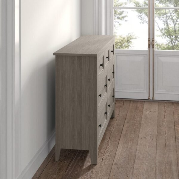 7 Drawer 61'' W Solid Wood Dresser - Image 6