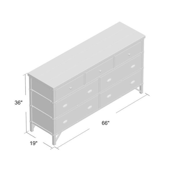 7 Drawer 66'' W - Image 4