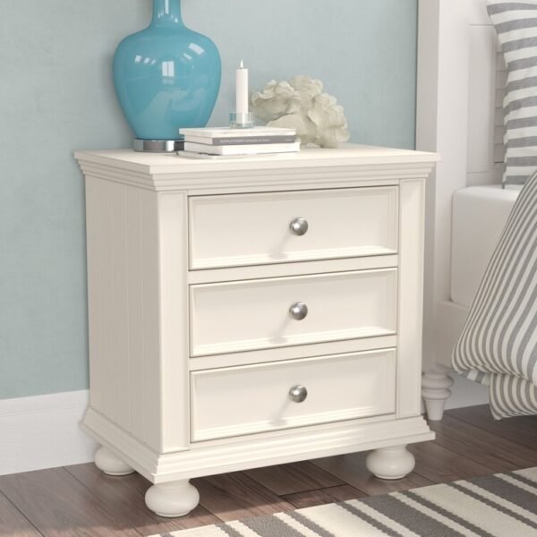 28'' Tall 3 - Drawer Nightstand Set of 2 - Image 12