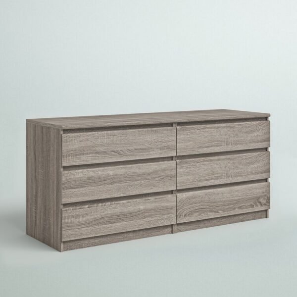 Kepner 6 Drawer 60.5" W Double Dresser - Image 14
