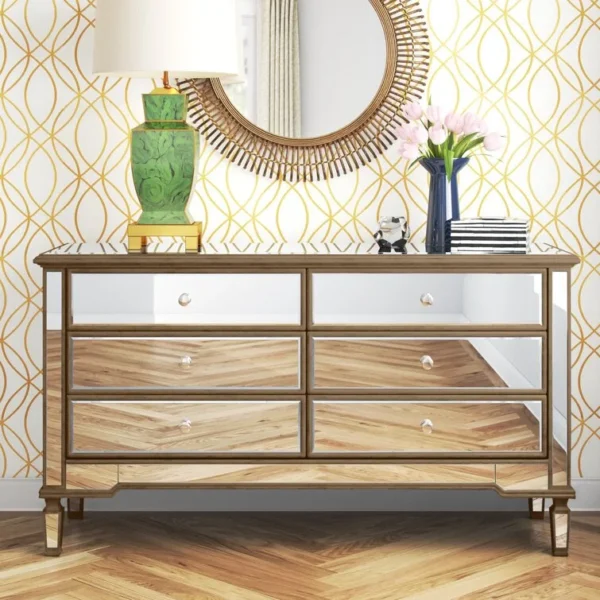 6 Drawer 60'' W Dresser - Image 3