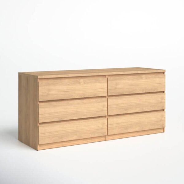 Kepner 6 Drawer 60.5" W Double Dresser - Image 11