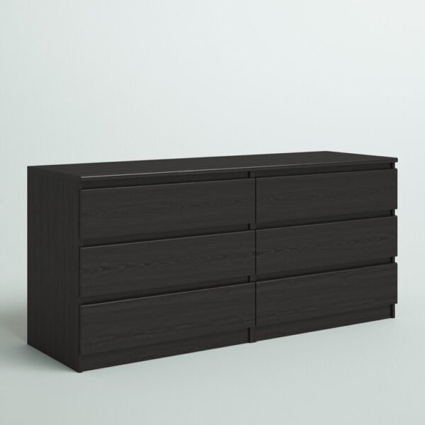 Kepner 6 Drawer 60.5" W Double Dresser - Image 22