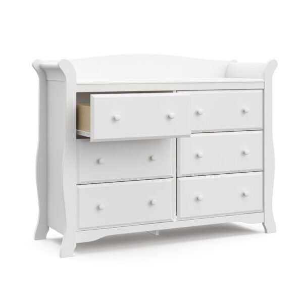 Avalon 6 Drawer Double Dresser - Image 7