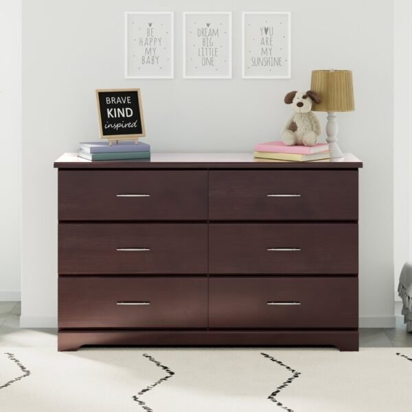 Brookside 6 Drawer Double Dresser - Image 9