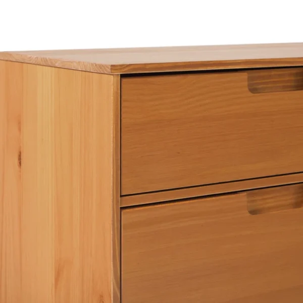 Yarber Groove 6 Drawer Double Dresser - Image 14