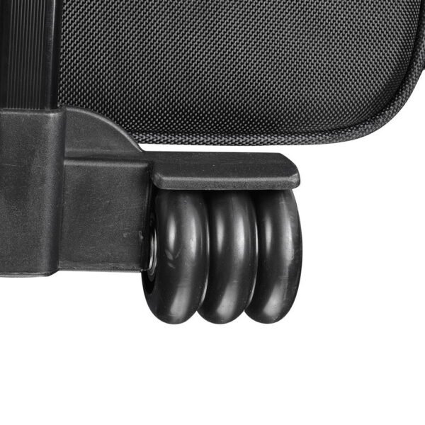 Byootique Rolling Makeup Case on Wheels Cosmetic Organizer 1680D Oxford - Image 6