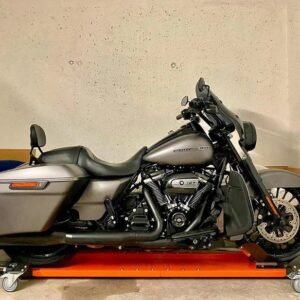 🔥Motorcycle sliding stand with wheel support - easy to move, stable parking, free control!