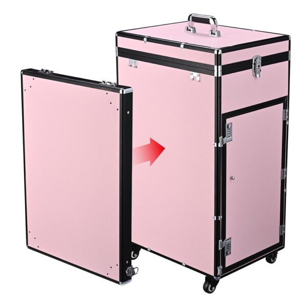 Byootique Nail Table Makeup Station with Drawers Detachable Table - Image 2