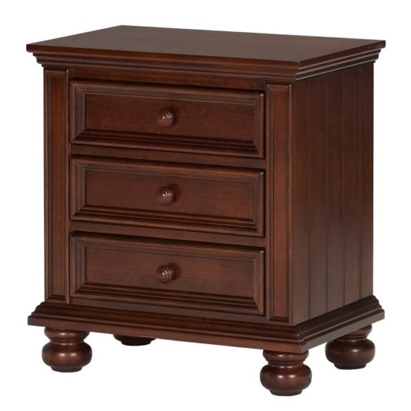28'' Tall 3 - Drawer Nightstand Set of 2 - Image 2