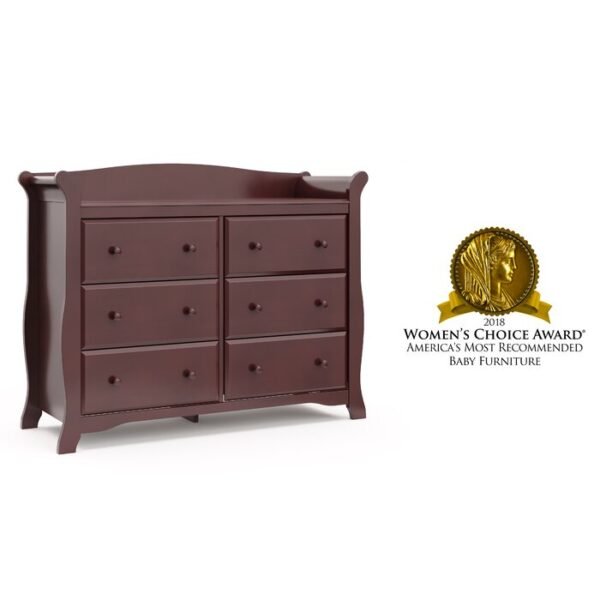 Avalon 6 Drawer Double Dresser - Image 14