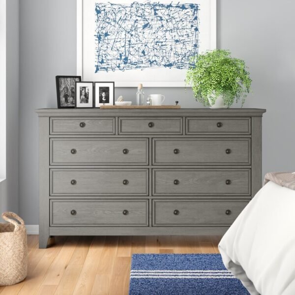Woodside 9 Drawer 66'' W Dresser - Image 3