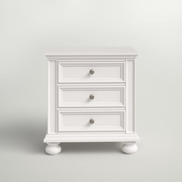 28'' Tall 3 - Drawer Nightstand Set of 2 - Image 15