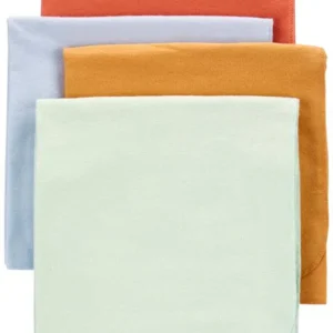 Carter's 4-Pack Sage Swaddle Blanket Set