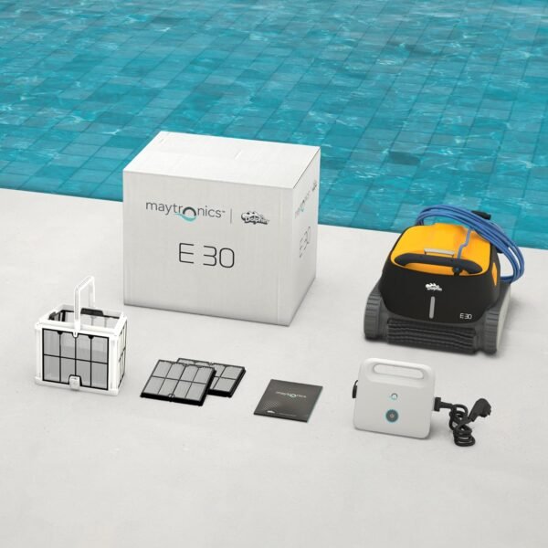 Dolphin E30 Electric Pool Cleaner Robot - Wall Cleaning, In-Ground Pool Up to 12 m - Image 6