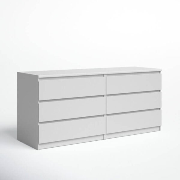 Kepner 6 Drawer 60.5" W Double Dresser - Image 14